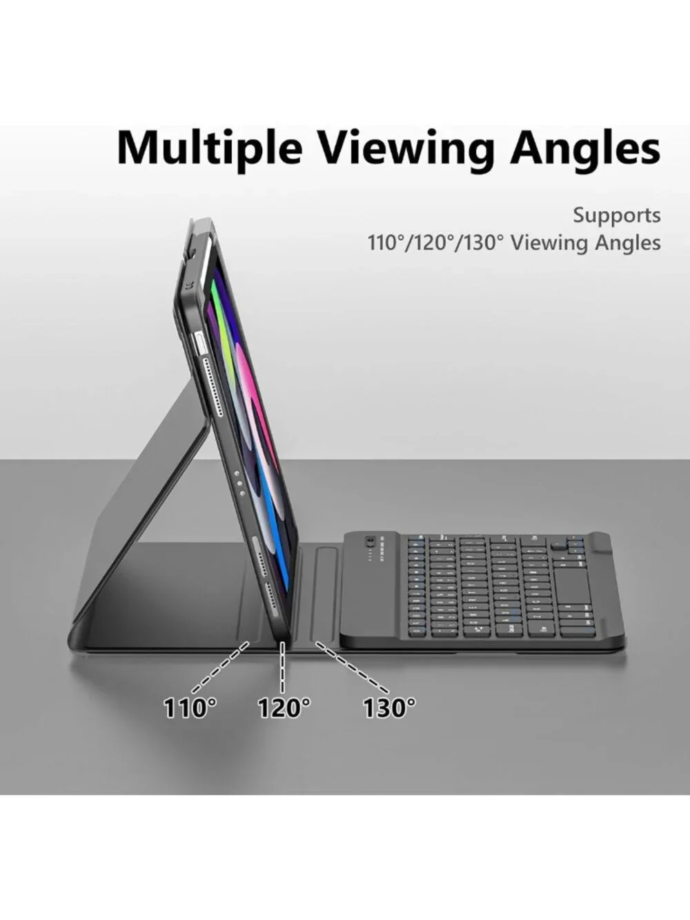 Detachable Keyboard Case for iPad Air 11 Inch - Slim, Lightweight, Stylish